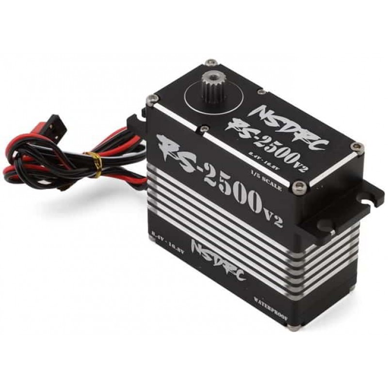 No Superior Designs RC RS2500 V2 1/5 Insane Torque Servo (High Voltage)