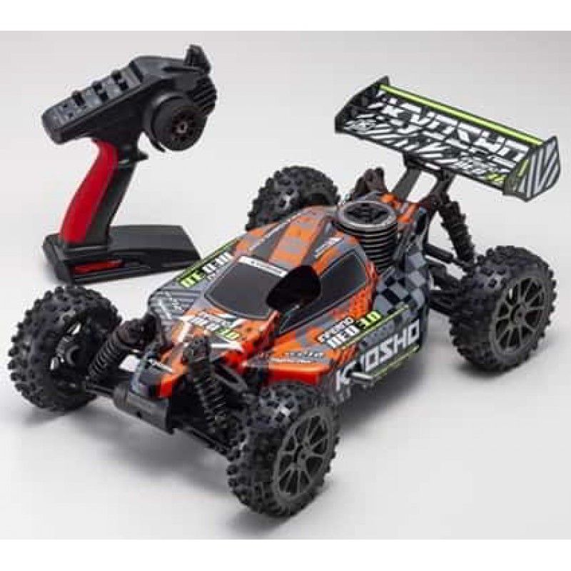 Kyosho Inferno NEO 3.0 1/8 RTR Off Road Nitro Buggy Type-3 (Red) w/Syncro KT-231P 2.4GHz Radio