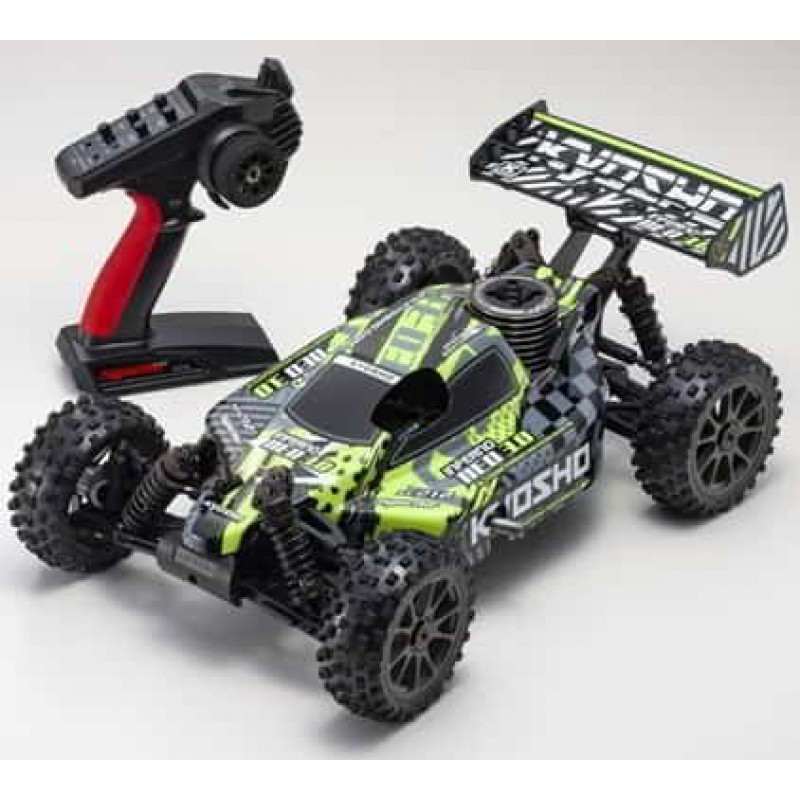 Kyosho Inferno NEO 3.0 1/8 RTR Off Road Nitro Buggy Type-3 (Yellow) w/Syncro KT-231P 2.4GHz Radio