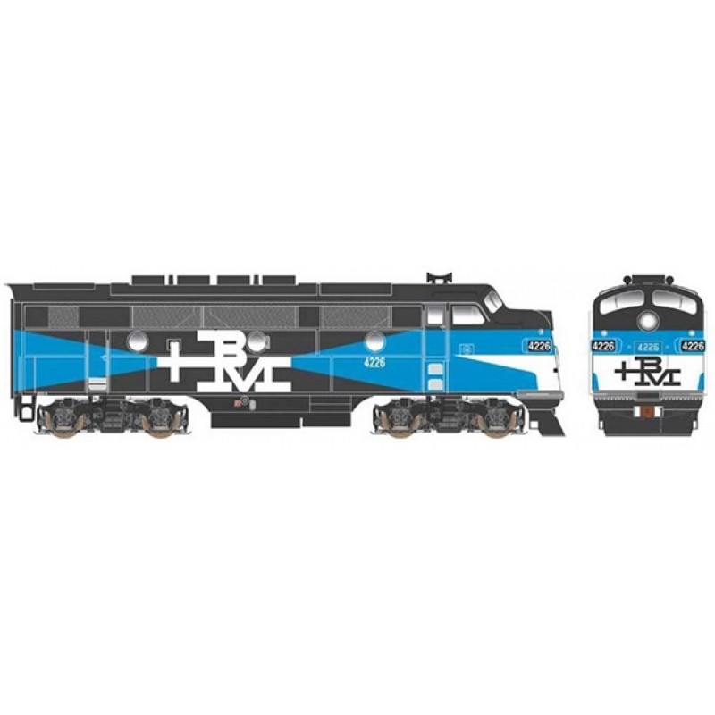 Bowser HO F3A Phase I w/DCC & Sound, B&M #4226