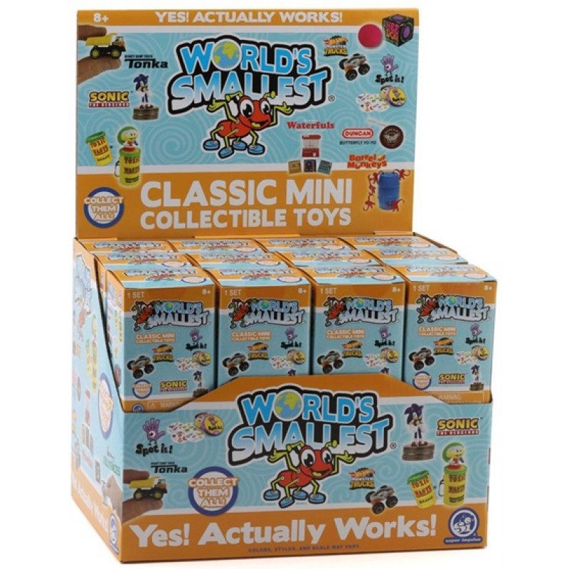 Super Impulse Worlds Smallest Blind Box Series 8 Assortment (24) w/Display Box